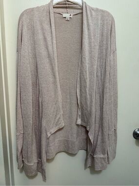 SO Women's Open-Front Cardigan - Light Pink Blush